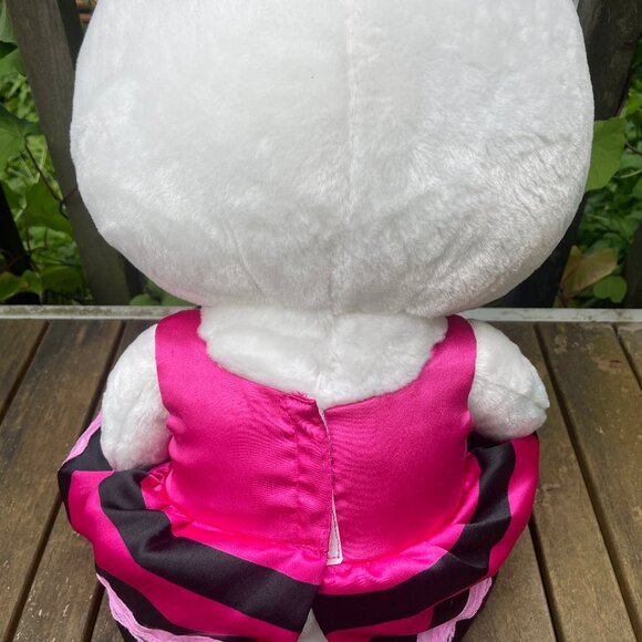 Hello Kitty Build a Bear Plush With Bow and Dress - Picture 4 of 8